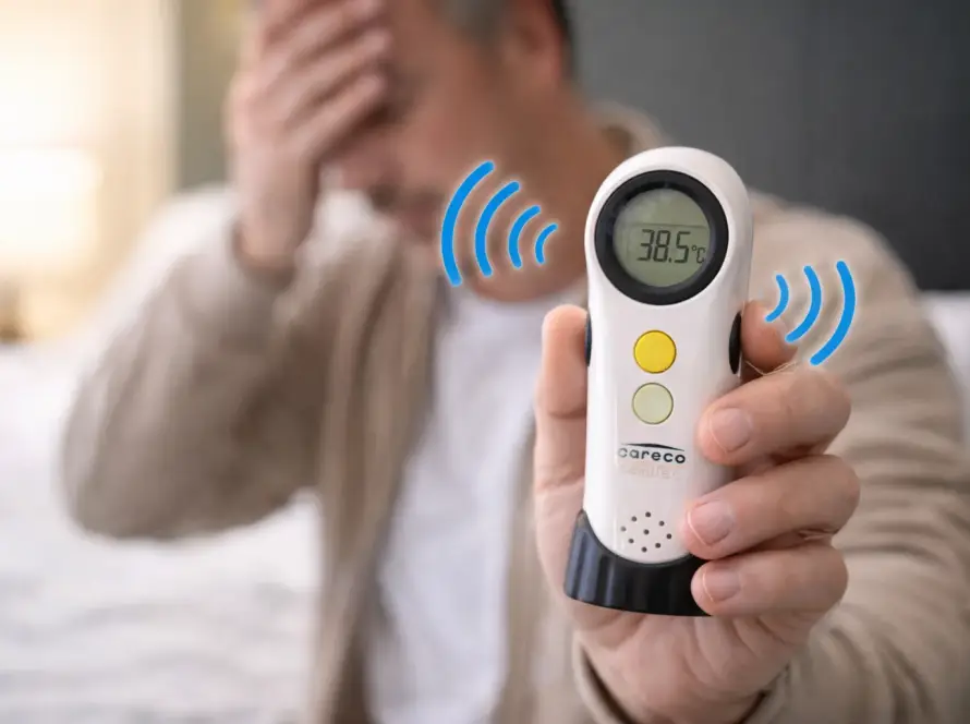 termometro com voz para cegos - apac vila do conde